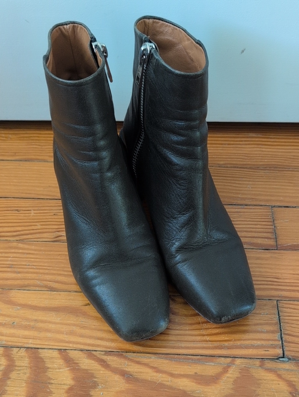 Loq Lazaro Olive Green Heeled Boots